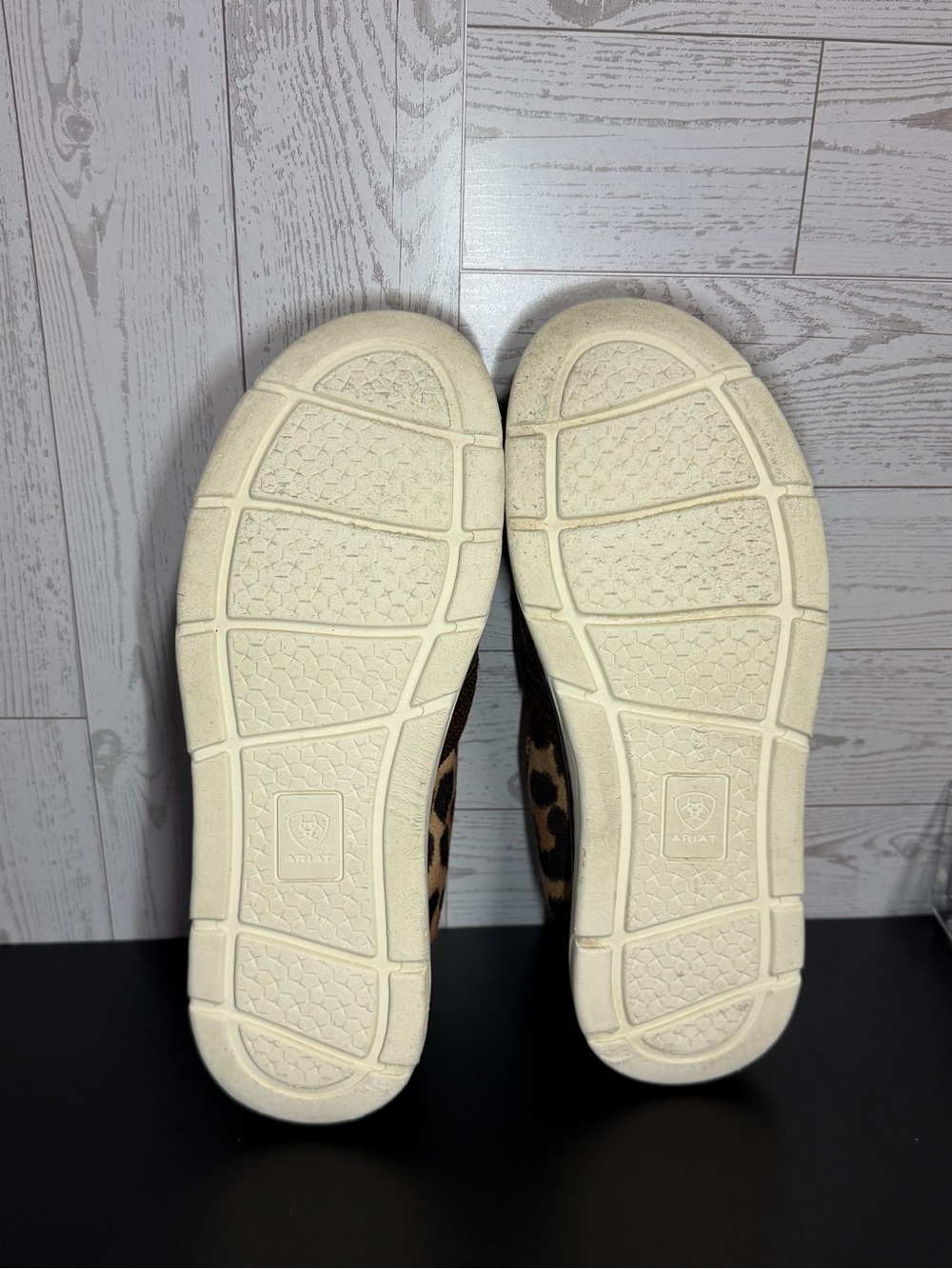 Ariat Leopard Print Slip-On Shoes Women’s US 8B Comfort Casual Sneakers - Picture 10 of 14